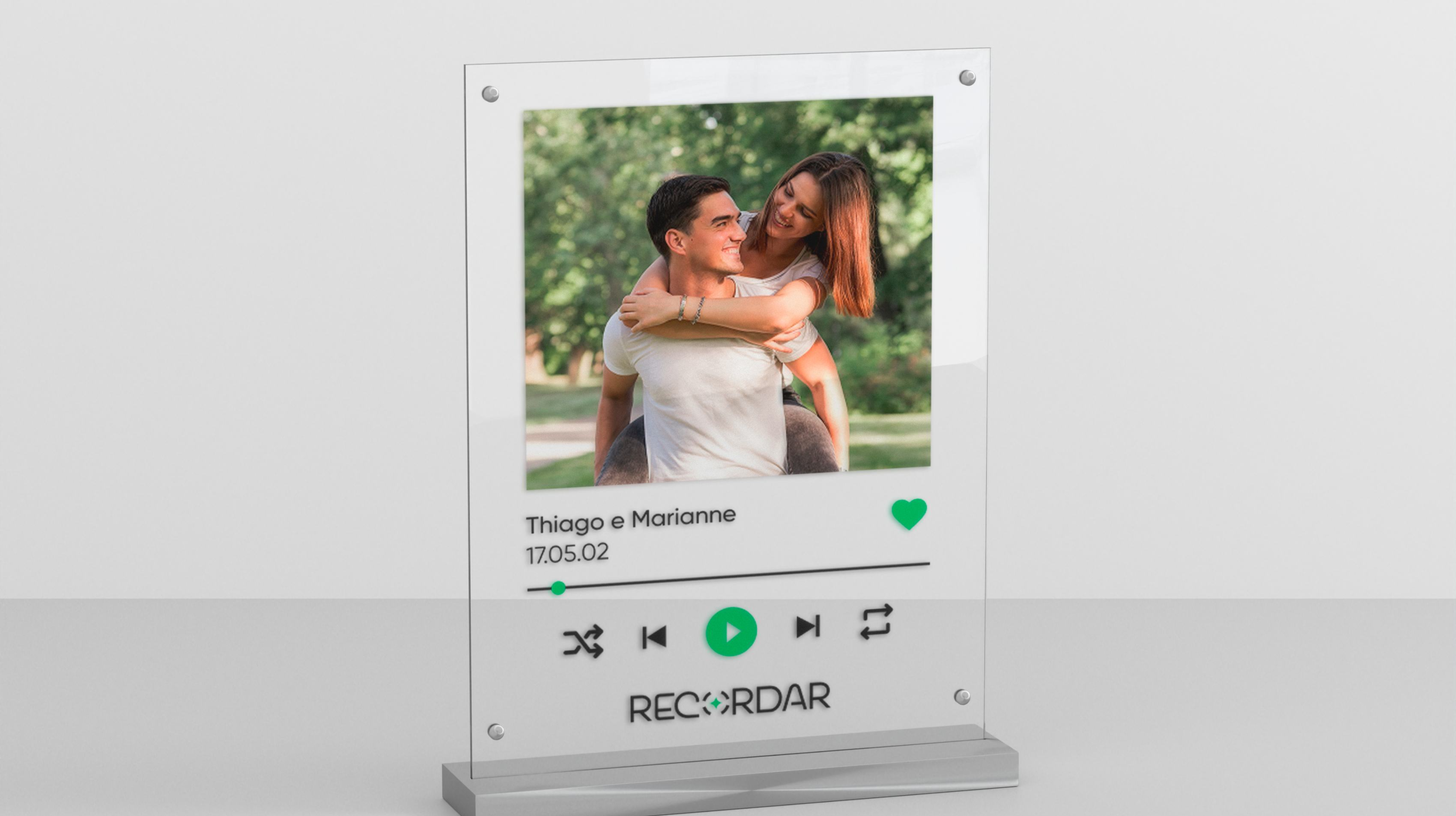 Quadro de Mesa Memórias à Vista