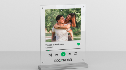 Quadro de Mesa Memórias à Vista